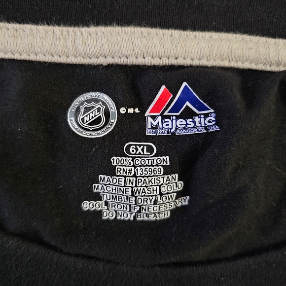 Los Angeles Kings heavy long sleeve shirt, men’s 5XL, 100% cotton, NHL - Picture 3 of 5